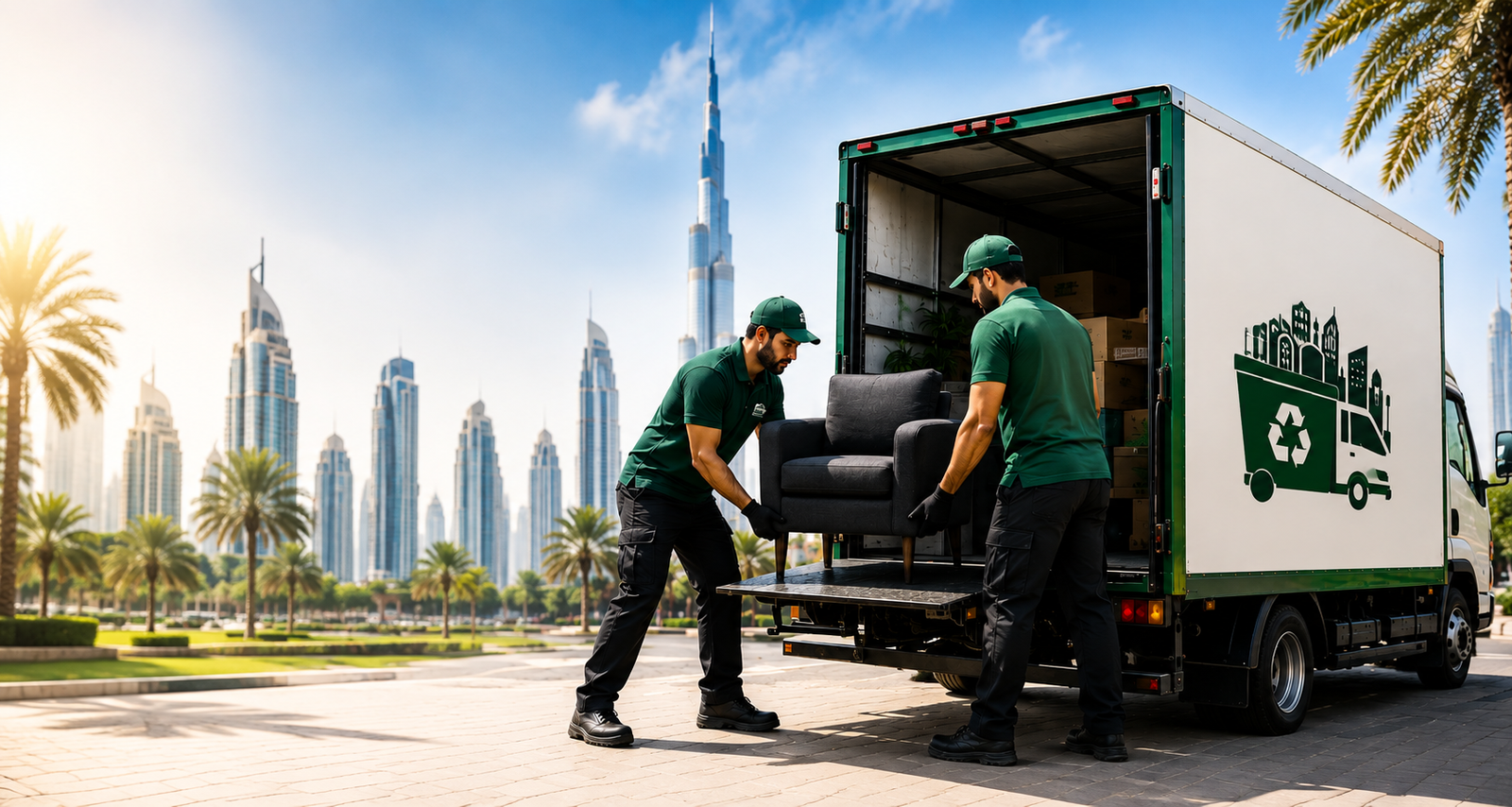 Junk Removal Dubai Truck